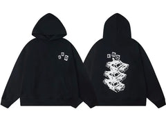 Enfants Riches Déprimés Stacked Racing Car Graphic Hoodie - Black