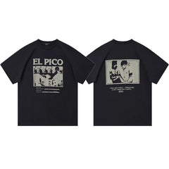 Enfants Riches Déprimés "El Pico" Movie Graphic T-Shirt - Black
