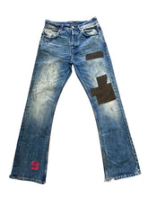Enfants Riches Déprimés Paint Splatter & Patch Denim Jeans - Blue