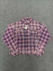 Vale Forever Pumpkin Patch Flannel 'Pink