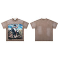 Majestik “Majestic Global” Vintage Wash Tee