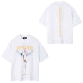 Represent Angel & Vertical Logo Graphic T-Shirt - White