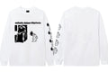 Enfants Riches Déprimés Rabbit & Brand Text Long-Sleeve - White