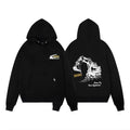 Represent Excavator "Heavy Duty" Graphic Heavyweight Hoodie - Black