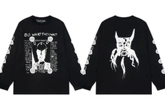 Enfants Riches Déprimés "Do What Thou Wilt" Long-Sleeve - Black