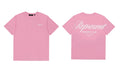 Represent Script Owners' Club Graphic T-Shirt - Pink/White