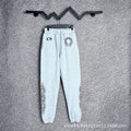 Chrome Hearts Horseshoe & Side-Pattern Lounge Pants (Light Grey)