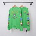 Chrome Hearts "SEX RECORDS" Multi-Graphic Long Sleeve (Green)