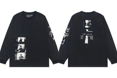 Enfants Riches Déprimés Sleeve Graphic Long-Sleeve - Black