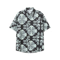Chrome Hearts Black & Gray Large Cross Monogram Short-Sleeve Shirt