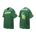 Chrome Hearts Gothic "CH" Logo Jersey Short Sleeve T-Shirt (Green)