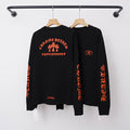 Chrome Hearts "HOLLYWOOD" Gothic Script & Cross Long Sleeve (Black)