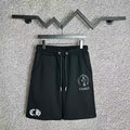 Chrome Hearts Black Multi-Graphic Sweatshorts