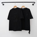 Chrome Hearts Tonal Element Monogram Short Sleeve T-Shirt (Black)