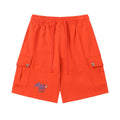 Chrome Hearts Bright Orange Cargo Graphic Sweatshorts