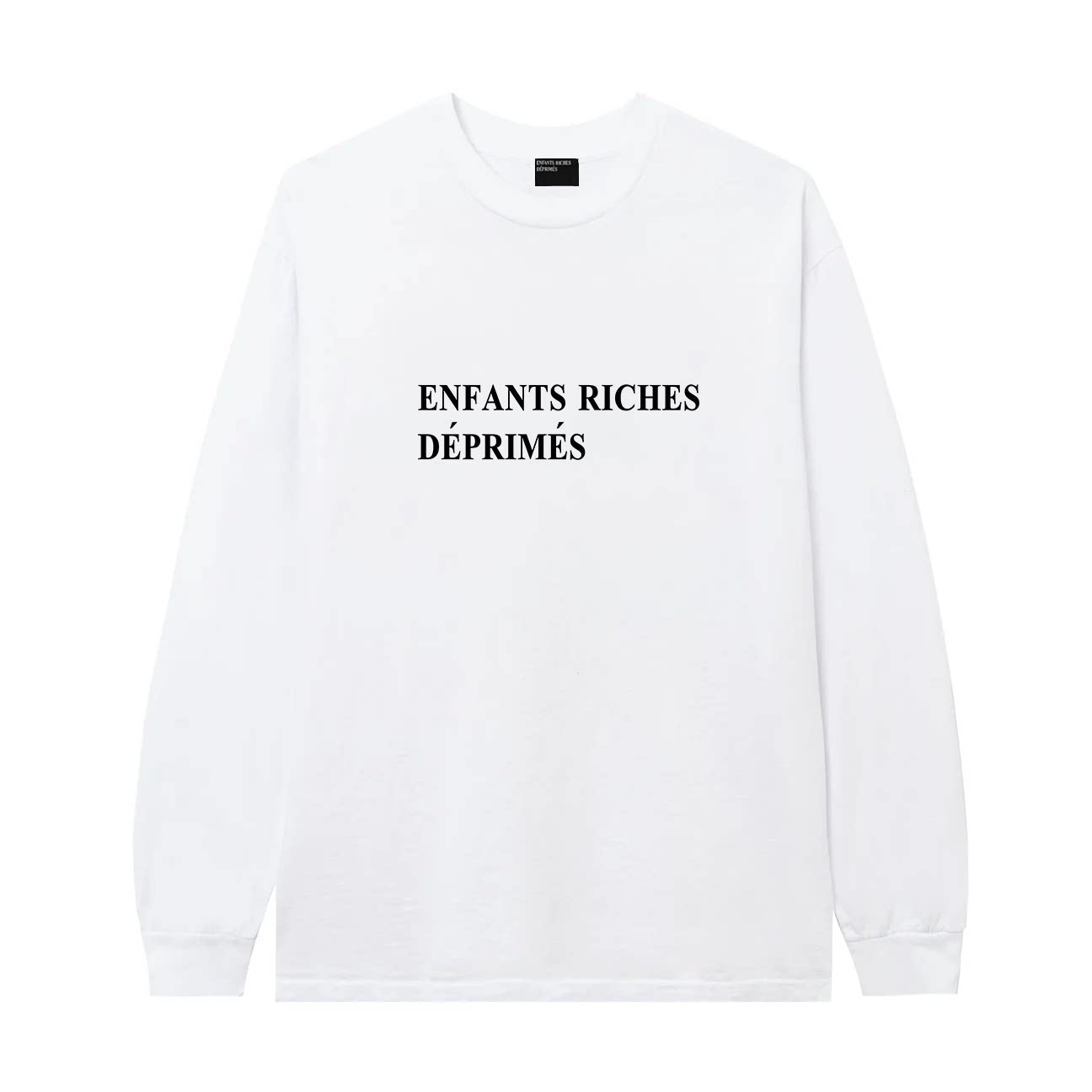 Enfants Riches Déprimés Classic Logo Long-Sleeve - White