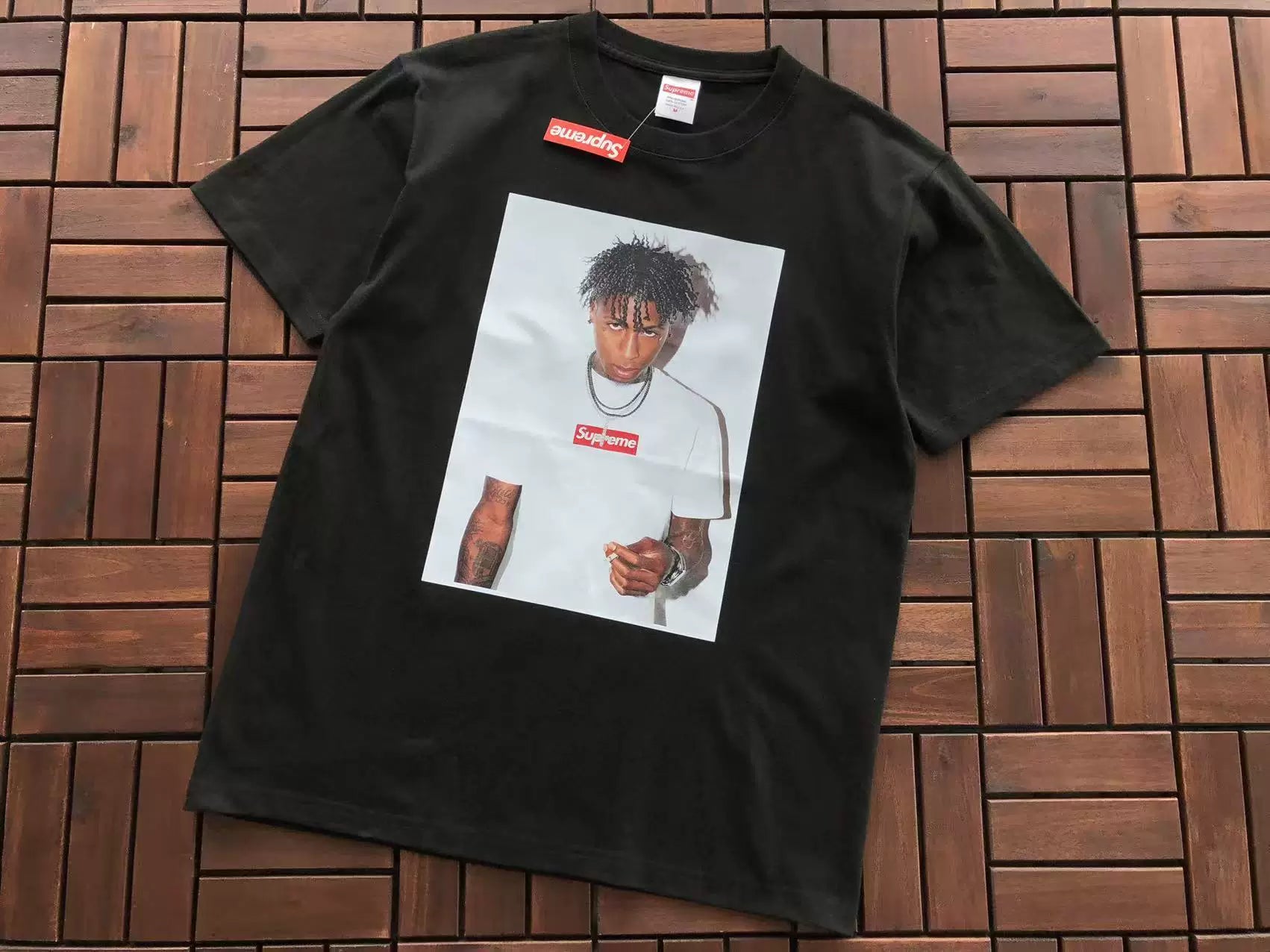 Supreme x NBA YoungBoy Photo Tee (Black)
