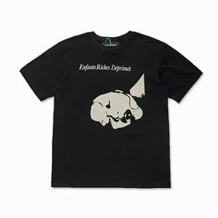 Enfants Riches Déprimés Typography & Abstract Doll T-Shirt - Black