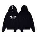Represent "PS247" Graphic Heavyweight Hoodie - Black