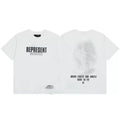 Represent "Where Eagles And Angels" Graphic T-Shirt - White