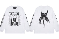 Enfants Riches Déprimés "Do What Thou Wilt" Long-Sleeve - White