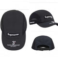 Supreme Black 3e Arrondissement Sport Cordura 5-Panel Camp Cap