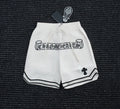 Chrome Hearts White Script Logo Athletic Shorts