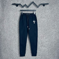 Chrome Hearts Seamed Cross Emblem Lounge Pants (Navy Blue)
