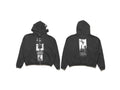 Enfants Riches Déprimés Vertical Framed Graphic Zip-Up Hoodie - Washed Black