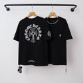 Chrome Hearts Classic Horseshoe Logo Short Sleeve T-Shirt (Black)