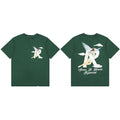 Represent "Storms In Heaven" Angel "R" Graphic T-Shirt - Dark Green