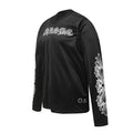 Chrome Hearts Gothic Script & Floral Vine Long Sleeve Jersey (Black)