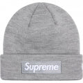 Supreme Grey Box Logo Beanie