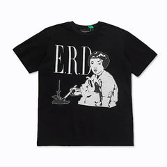Enfants Riches Déprimés "E.R.D" Geisha Illustration T-Shirt - Black