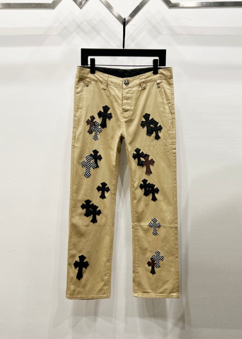 Chrome Hearts Zebra and Monochrome Cross Utility Pants