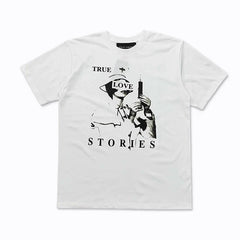 Enfants Riches Déprimés "True Stories" Nurse Graphic T-Shirt - White