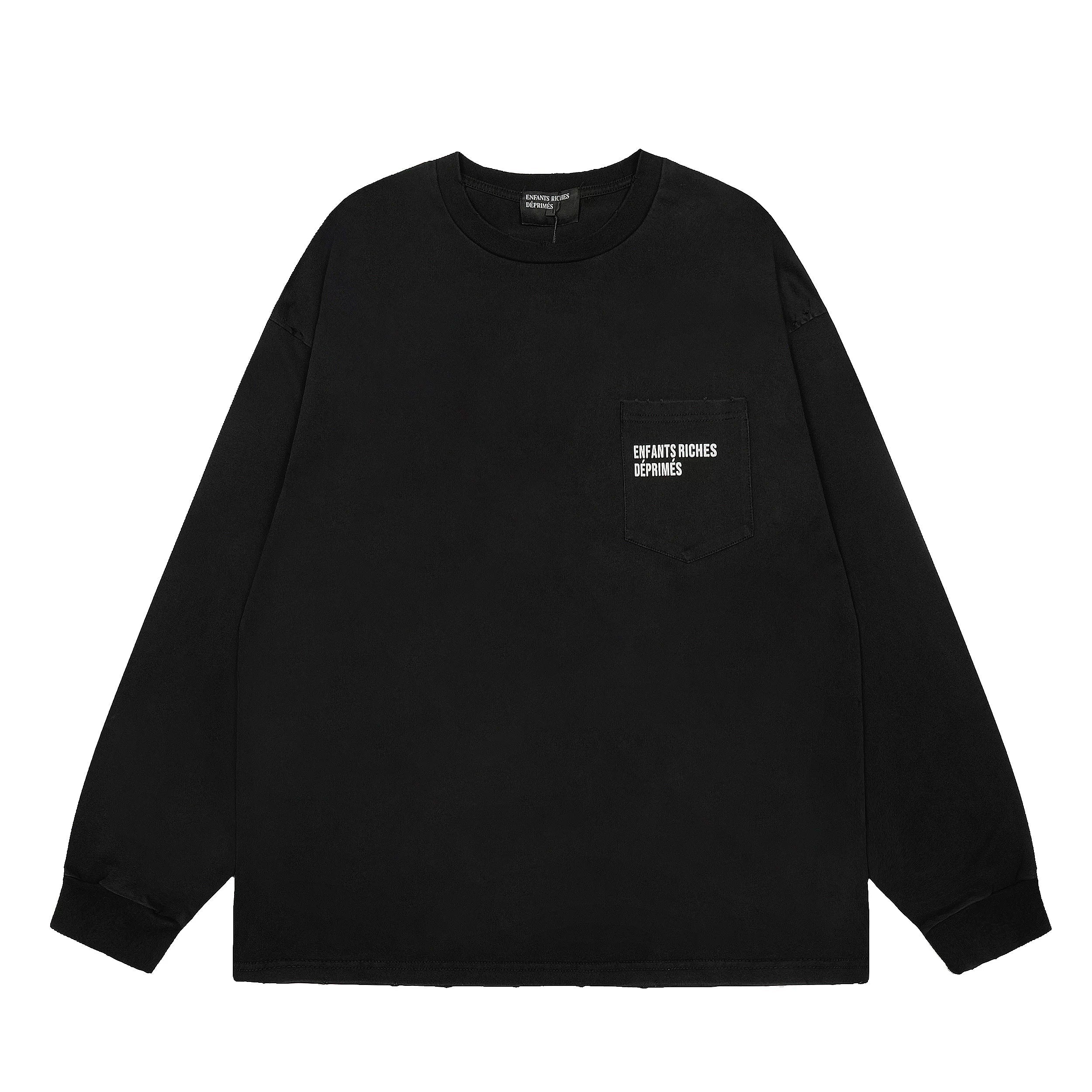 Enfants Riches Déprimés Minimalist Logo Long-Sleeve - Black