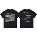 Enfants Riches Déprimés "Enfants" Photo Collage & Back Typography T-Shirt - Black