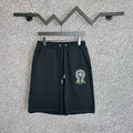 Chrome Hearts Black Multi-Color Horseshoe Cross Sweatshorts