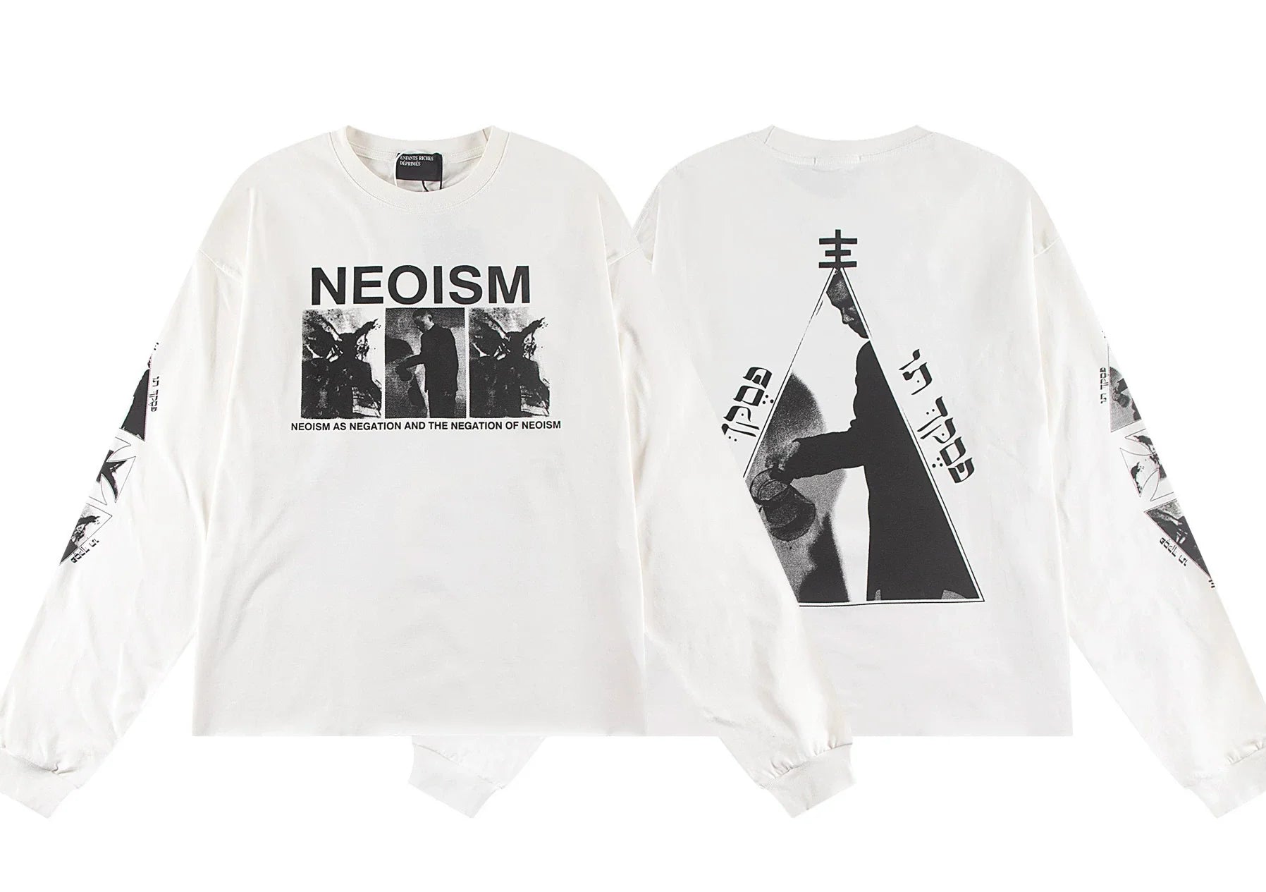 Enfants Riches Déprimés "Neoism" Graphic Long-Sleeve - White
