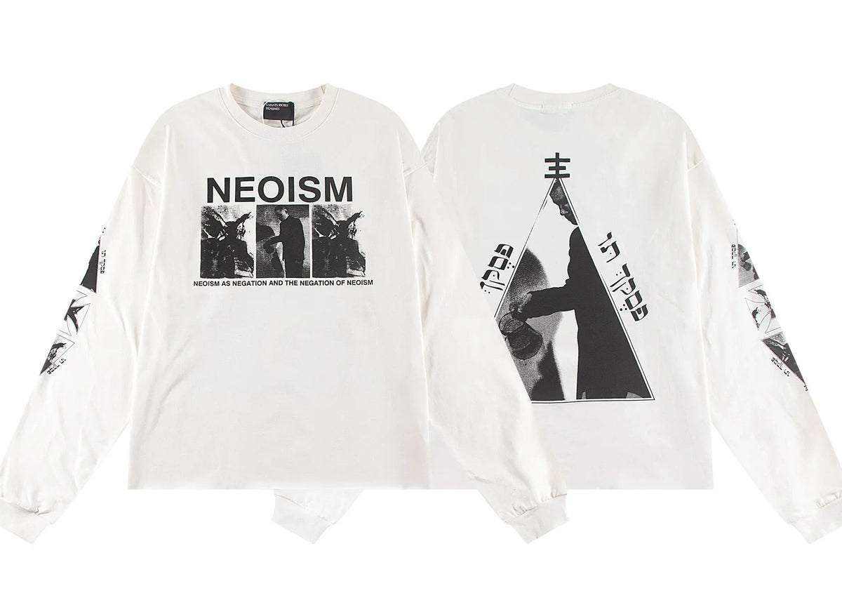 Enfants Riches Déprimés "Neoism" Graphic Long-Sleeve - White