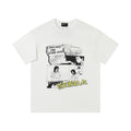 Enfants Riches Déprimés Multi-Panel Comic & Japanese Text T-Shirt - White