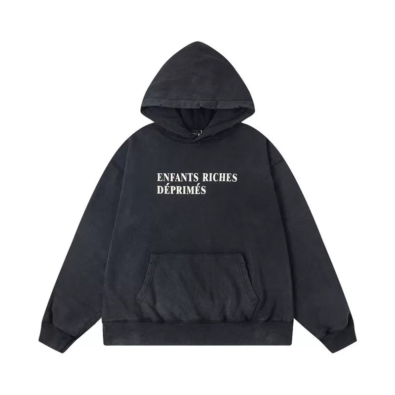 Enfants Riches Déprimés Minimalist Logo Hoodie - Black