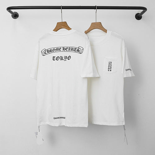 Chrome Hearts "TOKYO" Horseshoe Short Sleeve T-Shirt (White)