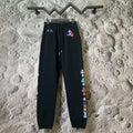 Chrome Hearts Multi-Color Cross Applique Lounge Pants (Black)