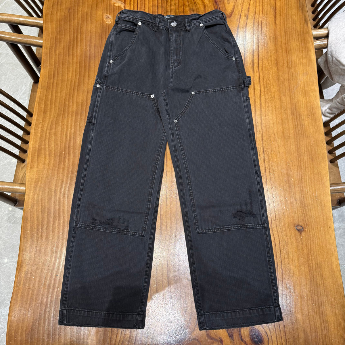 Enfants Riches Déprimés Utility Carpenter Pants - Washed Black