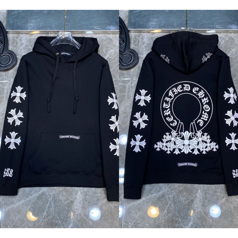 Chrome Hearts "Certified Chrome" Horseshoe Hoodie (Black)