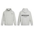 Represent Owners' Club Heavyweight Hoodie - Heather Grey