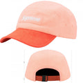 Supreme Peach and Orange 5-Panel Box Logo Camp Cap