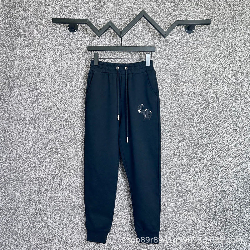 Chrome Hearts Cross Pocket Lounge Pants (Navy Blue)